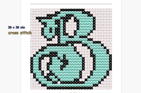 Letter B Cross Stitch Pattern Alphabet Review